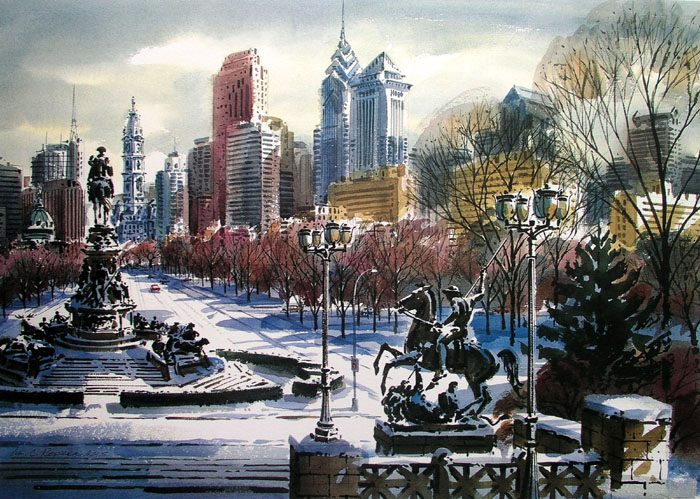 Winter Skyline | William Ressler A.W.S