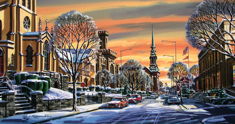 Winter on Airy Street